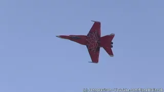 2017 Wings Over Wayne Airshow - RCAF CF-18 Demo