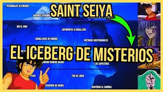 El ICEBERG de SAINT SEIYA: MISTERIOS de los CABALLEROS del ZODIACO #saintseiya #caballerosdelzodiaco