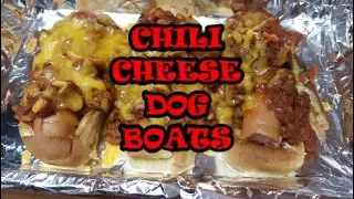 CHILI CHEESE DOG BOATS