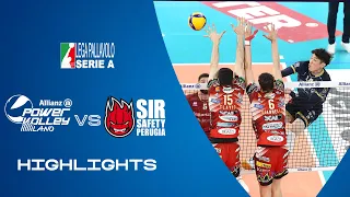 Milano vs. Perugia | Highlights | Superlega | Round 4 of the Semifinals