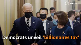 U.S. Democrat unveils 'billionaires tax' for Biden agenda