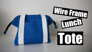 Wire Frame Tote Bag - Sewing tutorial
