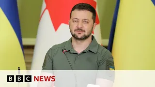 Ukraine counter-offensive has begun, says President Zelensky - BBC News