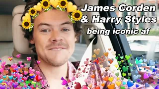 Harry Styles and James Corden being a comedic duo (Part Two)