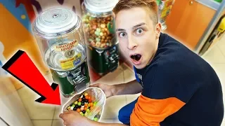 CLEANING OUT A GUMBALL MACHINE!!