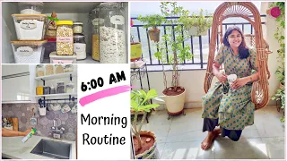 6 AM Morning Routine / 5 Best Productive Habits / How to Manage Daily Household Work