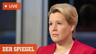 Livestream: Was Franziska Giffey über ihre Wahlniederlage sagt