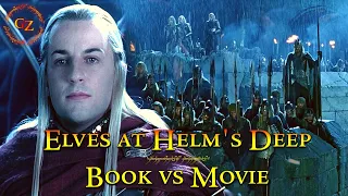 Was it smart to add the Elves to the Battle of Helm's Deep?