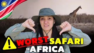 HONEST Experience in Etosha National Park Vlog (Namibia)