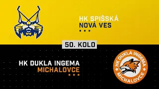 50.kolo HK Spišská Nová Ves - HK Dukla INGEMA Michalovce HIGHLIGHTS