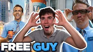 I Watched *FREE GUY* For The FIRST TIME! And It Was HILARIOUS!