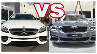 BMW 5 Series vs Mercedes E Class (2019) Head to Head.