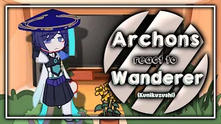 Archons Reacts To Wanderer ! || Genshin Impact X Gacha Club || 1/1 || `ʟɪʟᴀᴄ—ᴀᴍᴇᴛʜʏsᴛ`