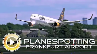 MSFS PLANE SPOTTING | Frankfurt Airport • Arrivals On Runway 25R • 4K Flightsimulator