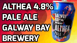 Galway bay brewery Althea 4.8% Pale ale. Irish craft beer review. Amarillo citra and Simcoe hops.