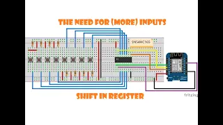 The need for (more) inputs - arduino and shift in register