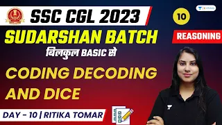 Coding Decoding and Dice | 50/50 | Reasoning | SSC CGL 2023 | Ritika Tomar