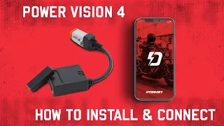 How To Install a Dynojet Power Vision 4 and flash Tunes using the App