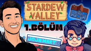 🔴 1.6 YENİ ÇİFTLİK SIFIRDAN JOJAYA! | 1.BÖLÜM | STARDEW VALLEY