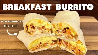 This Breakfast Burrito is SO GOOD, It's the BEST breakfast ever!