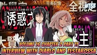 Interview with Diablo and Testarossa | Vol 16 CH 2 PART 11 | Tensura LN Spoilers
