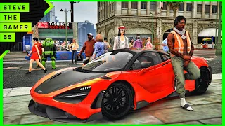 PLAYING as A BILLIONAIRE in GTA 5! The Driver GTA 5 Mods| 4K