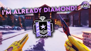 Getting Diamond First Day - Rainbow Six Siege