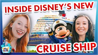 INSIDE Disney's NEW Cruise Ship -- Disney Wish