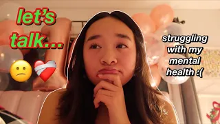 let's talk... my mental health is struggling | Vlogmas Day 19!