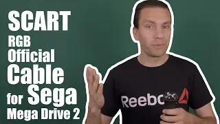 Official RGB SCART Cable Sega Mega Drive 2