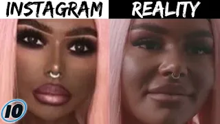 Top 10 Influencers Who Look Nothing Like Their Photos In Real Life - PART 3