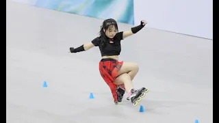 No.2 LIU JIAXIN(刘佳欣) Adult Women's Group of the China Roller Skating Championships