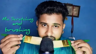 ASMR Mic Scratching And Brushing (100%Sleep)