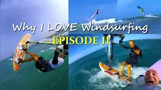 Why I LOVE Windsurfing - Episode II, The JUMPS!