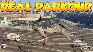 GTA 5 PC MOD - REAL PARKOUR