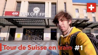 Je fais le tour de Suisse en Train ! Jour #1 : Plateau Suisse, funiculaire et lacs