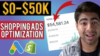 [$0 - $50K] COMPLETE Google Shopping ADs Optimization Guide | Shopify Dropshipping Tutorial
