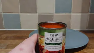 Tesco Meatballs In Tomato Sauce Review