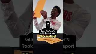 Scoot Henderson tries to guess whose rookie scouting report this is 🤔 (via NBATV)