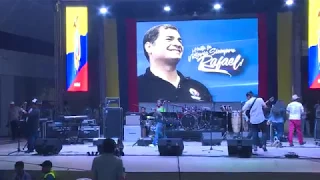 ASI FUE LA DESPEDIDA A RAFAEL CORREA !!! MIRALO POR TI MISMO !!