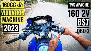 2023 TVS Apache 160 2v New Version Detailed Ride Review | Mileage | Price | Top Speed