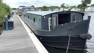 Custom 60x12 Widebeam Barge For Sale @ York Marina [SOLD]
