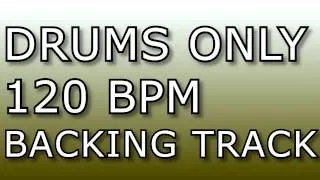 DRUMS ONLY Rock 120BPM Backing Track