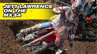 Jett Lawrence on the Dunlop MX34 at Hangtown