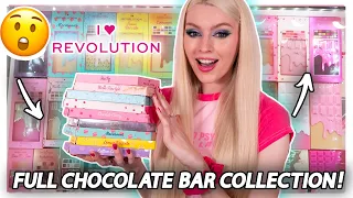I HEART REVOLUTION CHOCOLATE BAR COLLECTION 🍫 collab @ZoeyGlitter