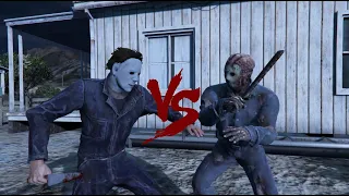 Michael Myers VS Jason Voorhees - Death Battle 2 (GTA 5)