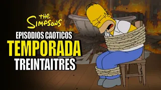 Los Simpson Temporada 33 | Episodios Caóticos | Resumen de series | Maratón
