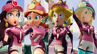 Mario Strikers Battle League Pauline Daisy Peach and Rosalina Gameplay Magicians