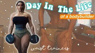 Day In The Life of a BODYBUILDER | How To VACUUM + EVERYTHING About Waist Trainers ep. 36