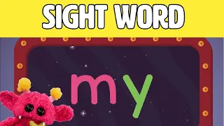 MY - Let's Learn the Sight Word MY with Hubble the Alien! | Nimalz Kidz! Songs and Fun!